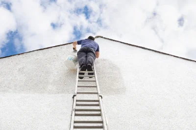Peinture extérieure à la Cabanasse — façades et ravalement